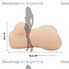 Masturbador vagina y ano con suave textura